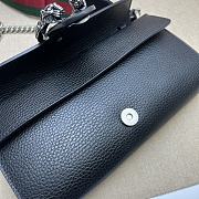 Gucci Dionysus Small Shoulder Bag Black 25x14x4cm - 2