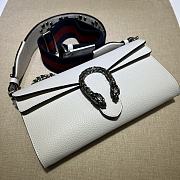 Gucci Dionysus Small Shoulder Bag White 25x14x4cm - 4