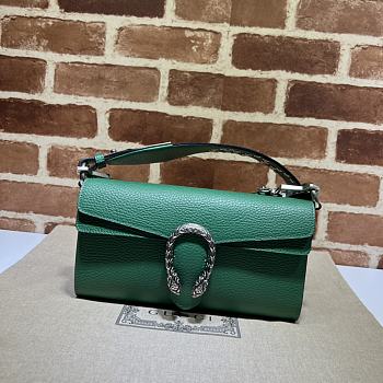 Gucci Dionysus Small Shoulder Bag Green 25x14x4cm