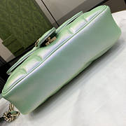 Gucci GG Marmont Small Shoulder Bag Green 26cm - 5