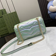 Gucci GG Marmont Small Shoulder Bag Green 26cm - 4