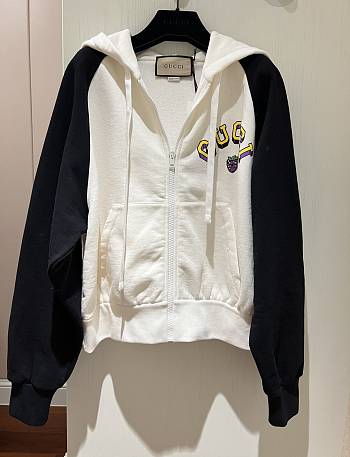 Gucci Cotton Jersey Hooded Sweatshirt