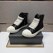 Rick Owens Jumbo Lace High Black - 4