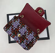 Chanel Flap Bag Tweed Bag 20cm - 4