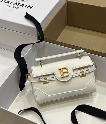 Balmain White Bag 19x12x7.5cm