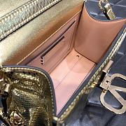 Valentino Vsling Handbag Gold 19cm - 4