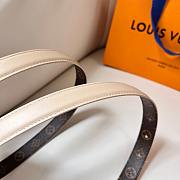 Louis Vuitton LV Pretty LV 20mm Reversible Belt White - 3