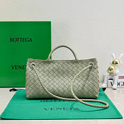 Bottega Veneta Small East/West Andiamo Green 29x18x10cm - 5