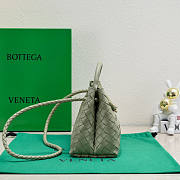 Bottega Veneta Small East/West Andiamo Green 29x18x10cm - 3