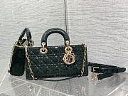 Dior Lady D-joy Bag Green Patent 26cm - 1