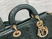 Dior Lady D-joy Bag Green Patent 26cm - 2