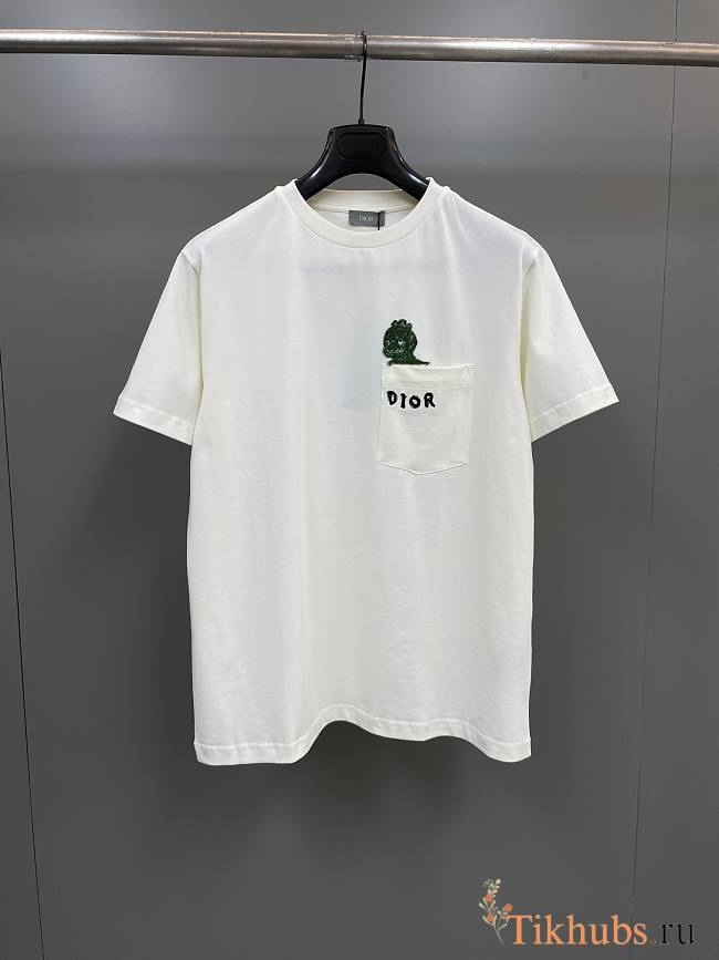 Dior Otani Workshop Relaxed-Fit T-Shirt White - 1