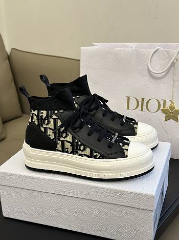 Dior Walk'n'Dior Platform Deep Blue Sneaker