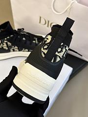 Dior Walk'n'Dior Platform Deep Blue Sneaker - 5