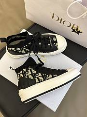 Dior Walk'n'Dior Platform Deep Blue Sneaker - 4