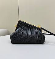 Fendi First Small Black Interlaced 26x18x9.5cm - 3