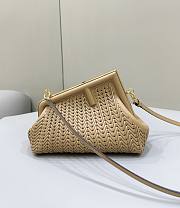 Fendi First Small Light Brown Interlaced 26x18x9.5cm - 1