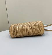 Fendi First Small Light Brown Interlaced 26x18x9.5cm - 5