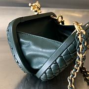 Bottega Veneta Knot Green 19x11.5x5cm - 6