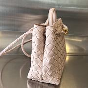 Bottega Veneta Small Andiamo Light Pink 25x22x10.5cm - 6