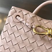 Bottega Veneta Small Andiamo Light Pink 25x22x10.5cm - 4