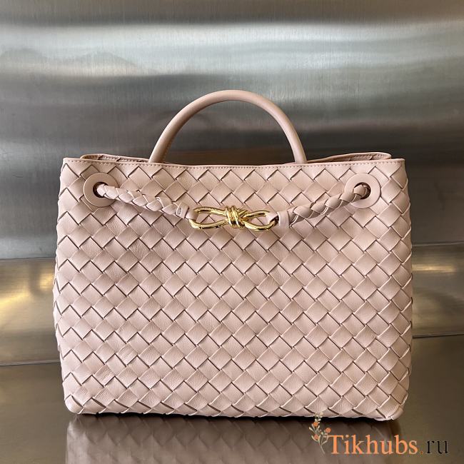 Bottega Veneta Medium Andiamo Light Pink 32.5x24x12cm - 1