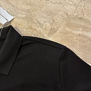 Dior CD Icon Polo Black Shirt - 5