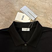 Dior CD Icon Polo Black Shirt - 4