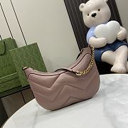 Gucci Marmont Small Shoulder Bag Rose 26x17x4cm - 5