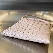 Bottega Veneta Mini Hop Light Pink Bag 25.5x14.5x11cm - 6