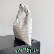 Bottega Veneta Small Hop White Bag 41x20.5x7.5cm - 4