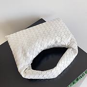 Bottega Veneta Small Hop White Bag 41x20.5x7.5cm - 2