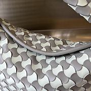 Bottega Veneta Hop Bag Agate Grey Glacier 41x20.5x7.5cm - 3