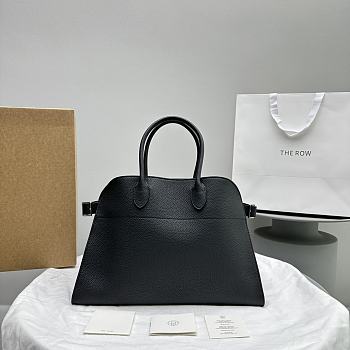 The Row Margaux 15 Black Calfskin 38.5x16x30cm