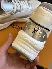 Louis Vuitton LV Run 55 Trainers Silver Sneaker - 5