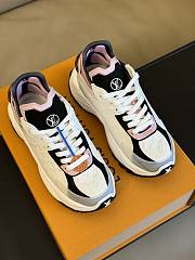 Louis Vuitton LV Run 55 Trainers ‘White Pink’ Sneaker - 3