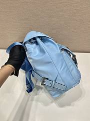 Prada Backpack Bag Re-nylon Blue 33x24x13cm - 2