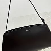 The Row Dalia Baguette in Leather Black 27x24x5cm - 6