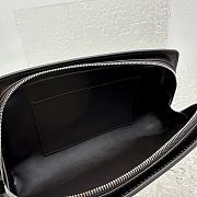 The Row Dalia Baguette in Leather Black 27x24x5cm - 2