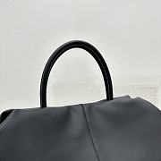 The Row Elio Bourse Black Bag 44x20x36cm - 5