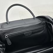 The Row Elio Bourse Black Bag 44x20x36cm - 4