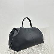 The Row Elio Bourse Black Bag 44x20x36cm - 3