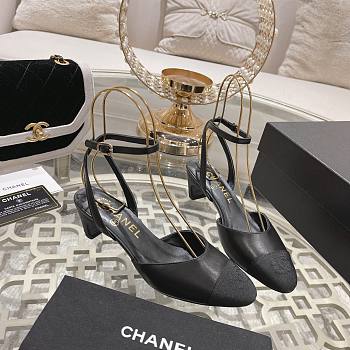 Chanel Slingback Pump Black 5cm