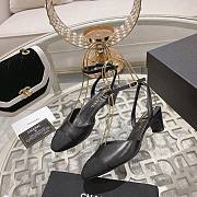 Chanel Slingback Pump Black 5cm - 5