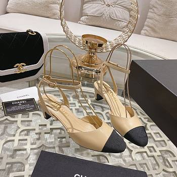 Chanel Slingback Pump Beige 5cm