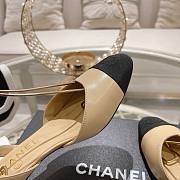 Chanel Slingback Pump Beige 5cm - 4