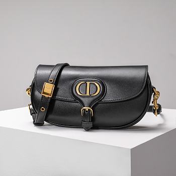 Dior Bobby East-West Black Box Calfskin 21 x 12 x 5.1 cm