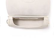 Dior Bobby East-West White Box Calfskin 21 x 12 x 5.1 cm - 6