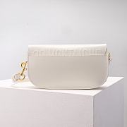 Dior Bobby East-West White Box Calfskin 21 x 12 x 5.1 cm - 5