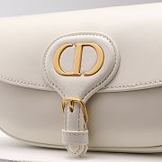 Dior Bobby East-West White Box Calfskin 21 x 12 x 5.1 cm - 4